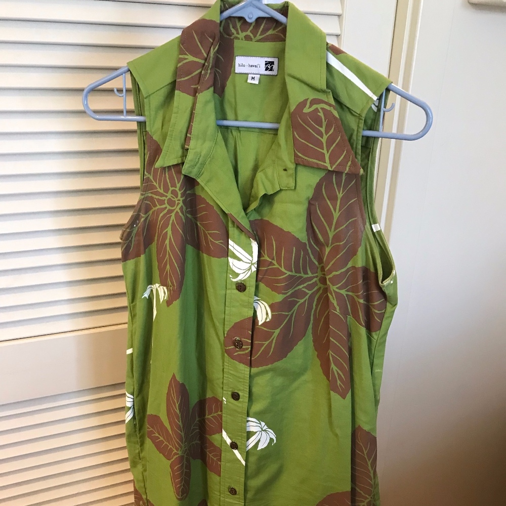 Sig Zane collard, button down dress